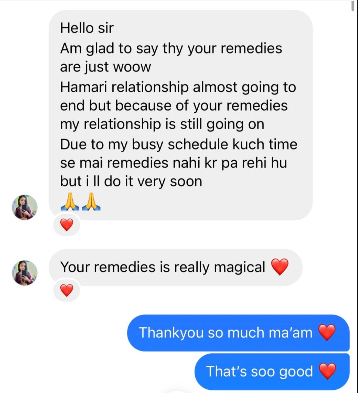 Client review 9 shared with I CAN PREDICT