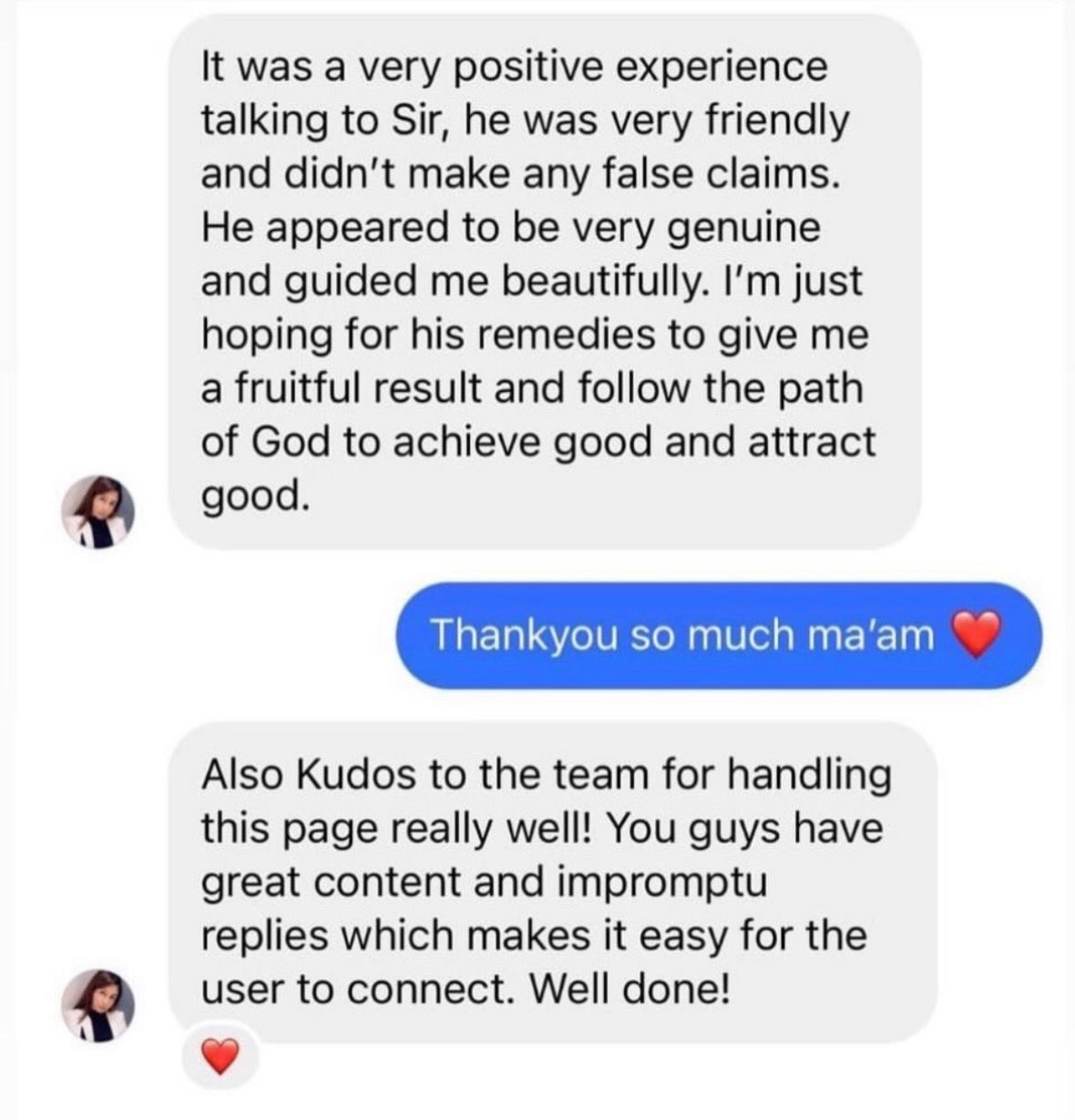 Client review 19 shared with I CAN PREDICT