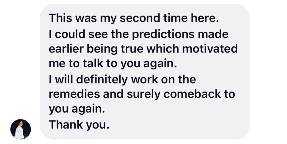 Client review 20 shared with I CAN PREDICT