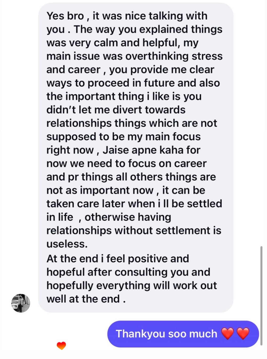 Client review 21 shared with I CAN PREDICT