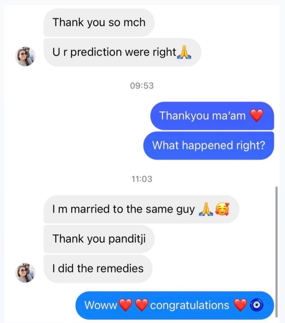 Client review 22 shared with I CAN PREDICT